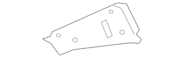53725-42010 Деталь REAR REINF, RIGHT