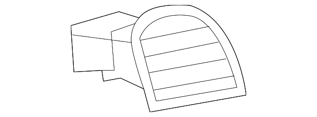 5RJ96DX9AA Деталь AIR OUTLET, RIGHT