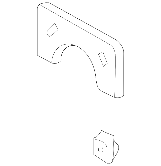 52114-33130 Деталь LICENSE BRACKET
