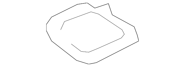 52140CA0909P Деталь CROSSMEMBER, LEFT
