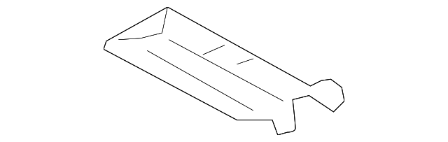 52140CA1309P Деталь REAR CROSSMEMBER, LEFT