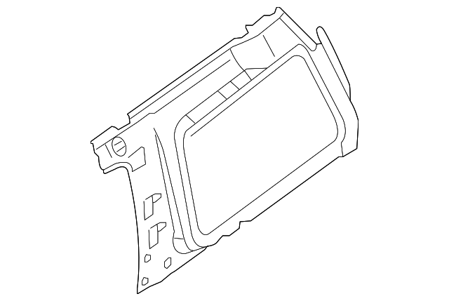 76651-EA030 Деталь WINDOW FRAME, LEFT