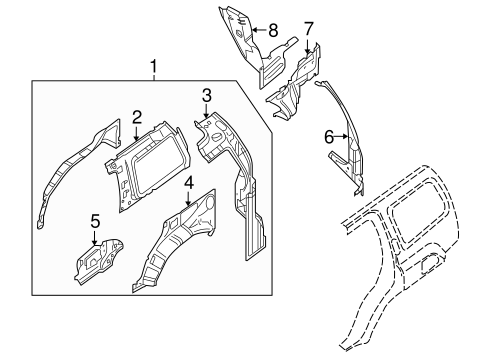 Xterra INNER STRUCTURE