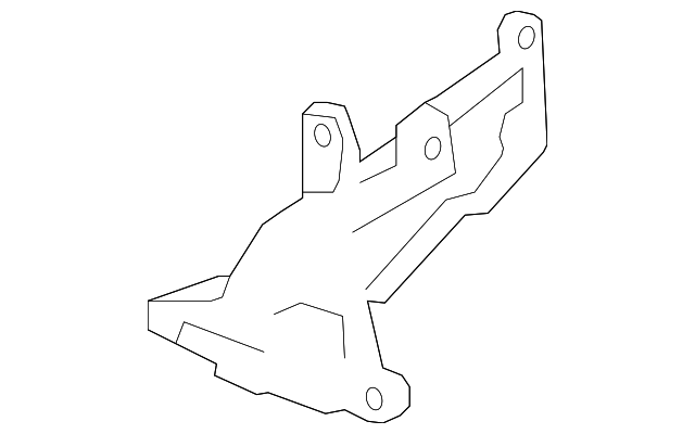 25905220 Деталь MOUNT BRACKET, LEFT