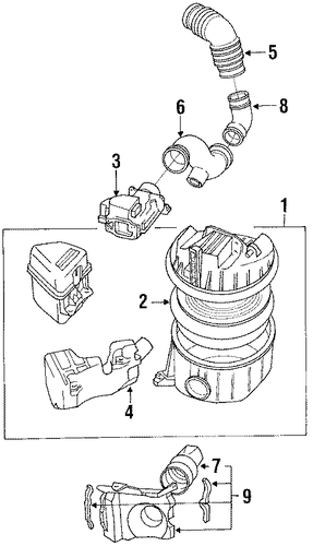 Pickup AIR INLET