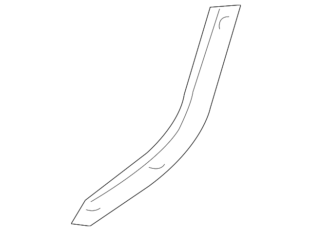 5029201AB Деталь LOWER RETAINER, LEFT