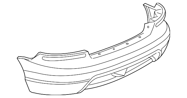 5029155AD Деталь BUMPER COVER