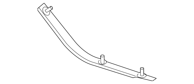 4865915AC Деталь UPPER RETAINER, LEFT