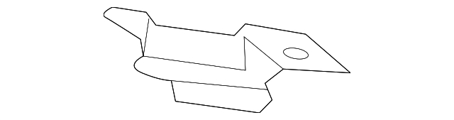 1K8-867-283-A Деталь SURROUND W'STRIP CLIP, LEFT