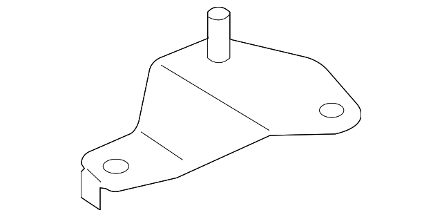 89189-0T010 Деталь YAW SENSOR BRACKET