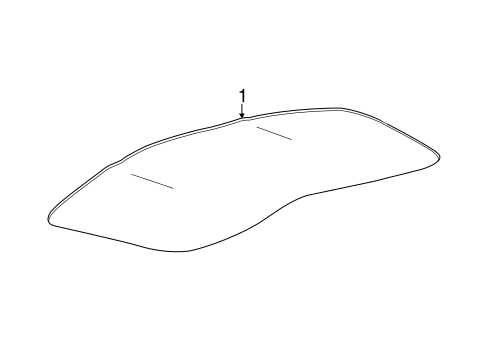 Corvette INTERIOR TRIM - TOP