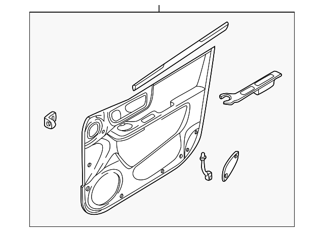 82301-26090-TJ Деталь DOOR TRIM PANEL, LEFT