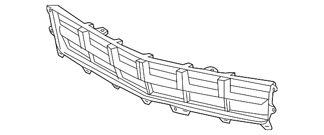 22739004 LOWER GRILLE