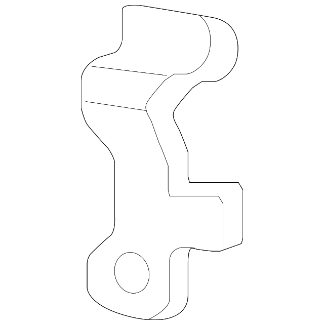 ZZP0-50-730 Деталь GRILLE BRACKET