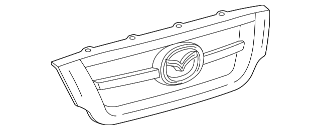 1F22-50-710-CC Деталь GRILLE