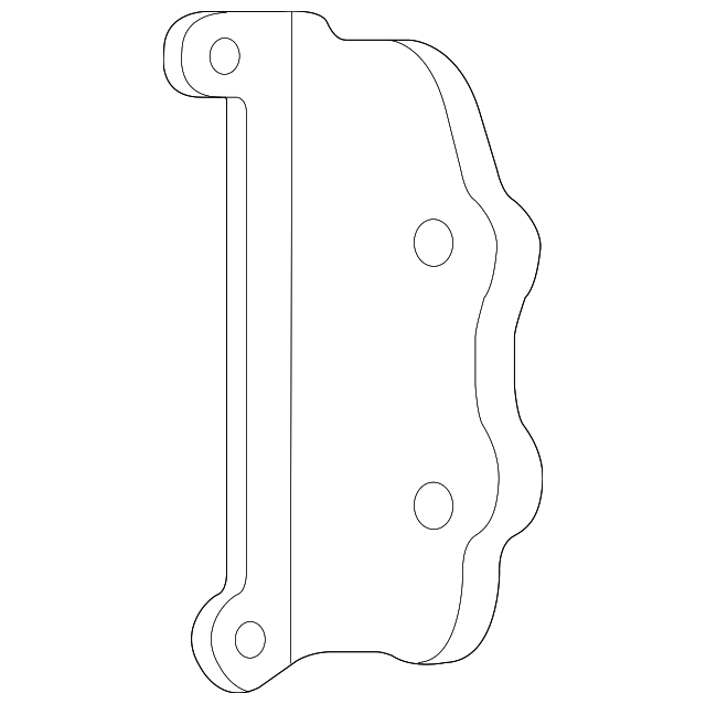ZZP0-50-295 Деталь FRONT PANEL BRACKET, LEFT