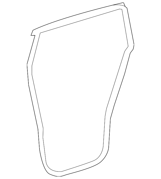 5074648AE Деталь DOOR W'STRIP, RIGHT