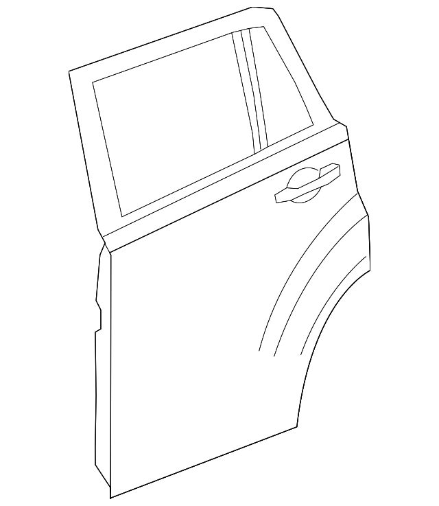 68079384AF Деталь DOOR SHELL, RIGHT
