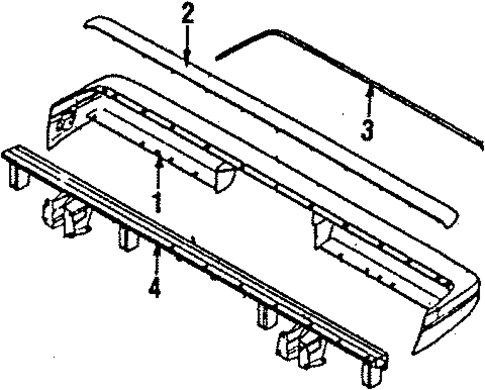 DL BUMPER ASSEMBLY - REAR