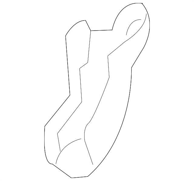 12478452 Деталь LATCH, LEFT