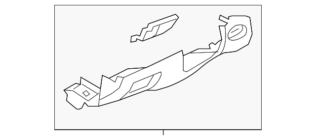 68106-1AA3A Деталь KNEE BOLSTER