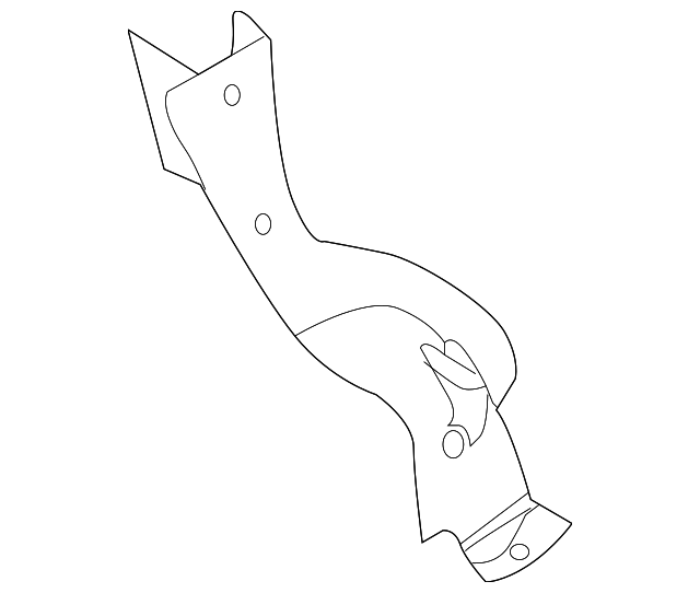 96449034 Деталь LOWER QTR TRIM, LEFT