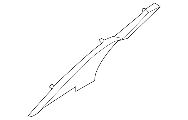 96447978 Деталь UPPER QTR TRIM, LEFT