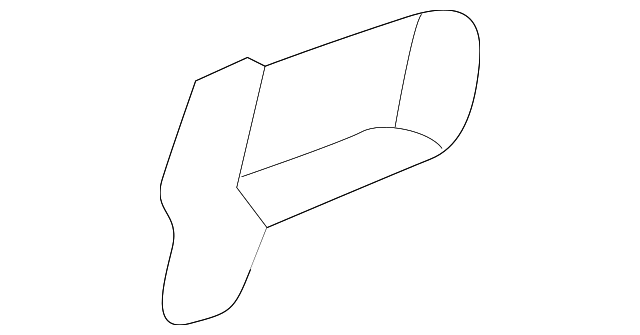 87218-3C000 Деталь ROOF MOLDING END PIECE, LEFT