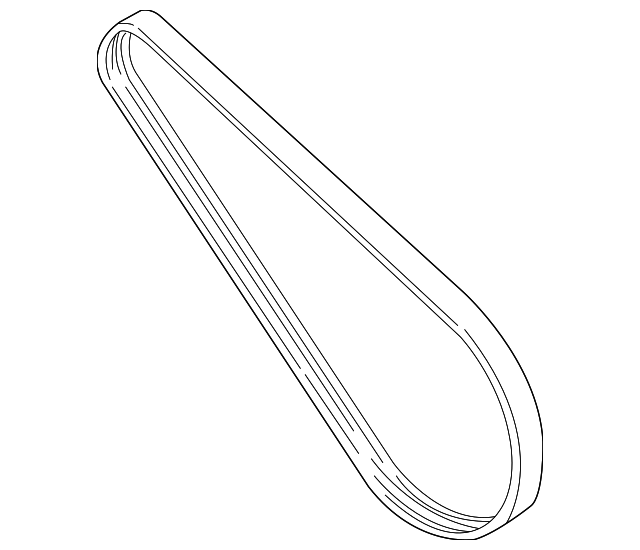 4451A106 ALTERNATOR BELT