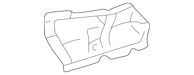 57486-04011 Деталь INNER ROCKER REINFORCEMENT, RIGHT