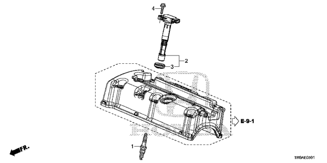 CIVIC SEDAN PLUG HOLE COIL - PLUG (2.4L)