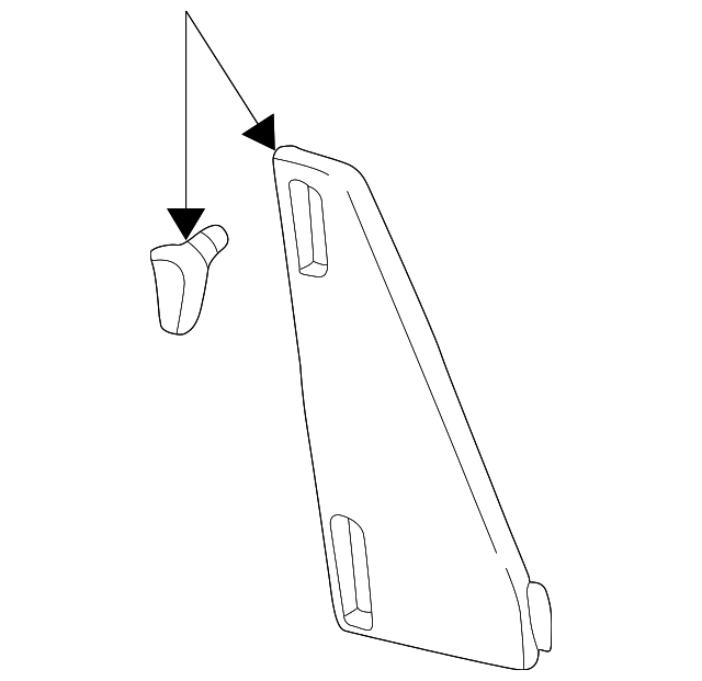 88948535 COVER, LEFT