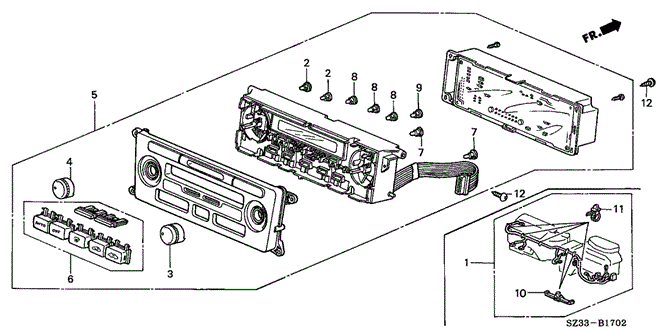 RL HEATER CONTROL ('99-'03)