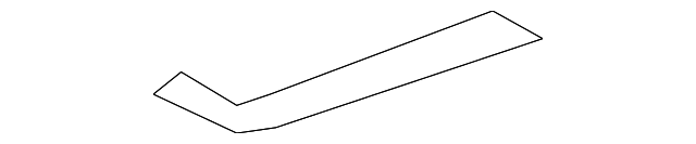 10330821 BUMPER COVER REINFORCEMENT, LEFT