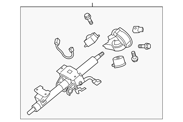 45250-35A51 Деталь COLUMN ASSY