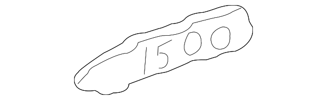 15551230 Деталь NAMEPLATE