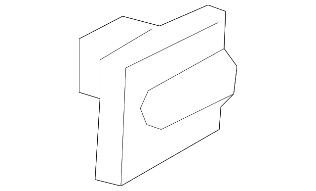87715-3K000 LOWER MOLDING CLIP, LEFT