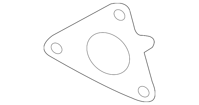 642-142-31-80 Деталь EXHAUST MANIFOLD UPPER SEAL, LEFT