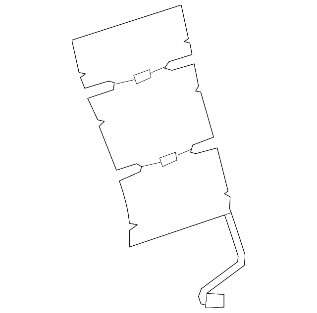 22968258 Деталь SEAT BACK HEATER, RIGHT