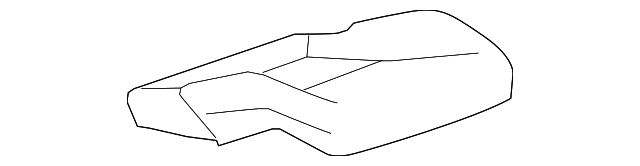 23162144 Деталь SEAT COVER, RIGHT