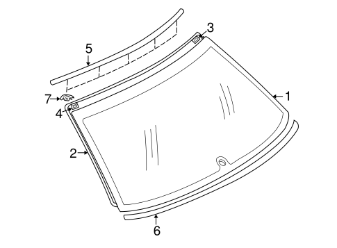 Impreza GLASS & HARDWARE - BACK
