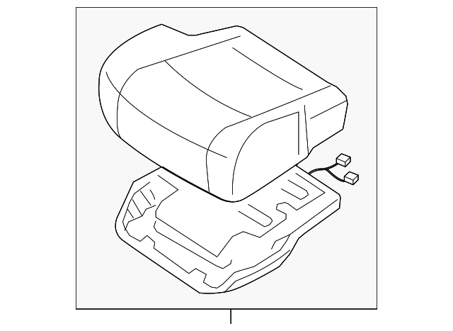 87300-ZM00A Деталь CUSHION ASSY, RIGHT