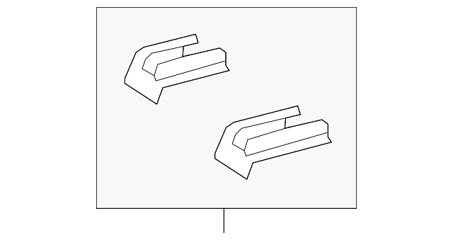 20812642 TRACK END COVER, LEFT