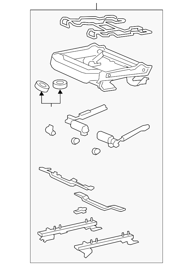 20929303 SEAT FRAME