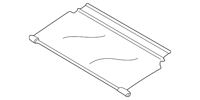 EC016834XB22 Деталь LUGGAGE COVER