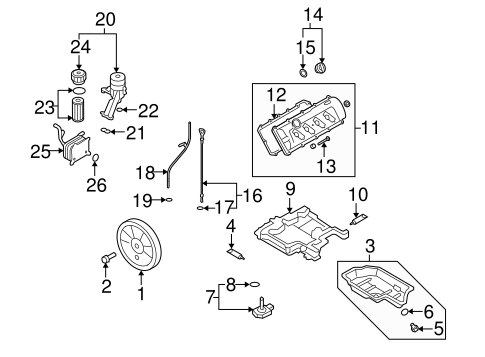 Q7 ENGINE PARTS