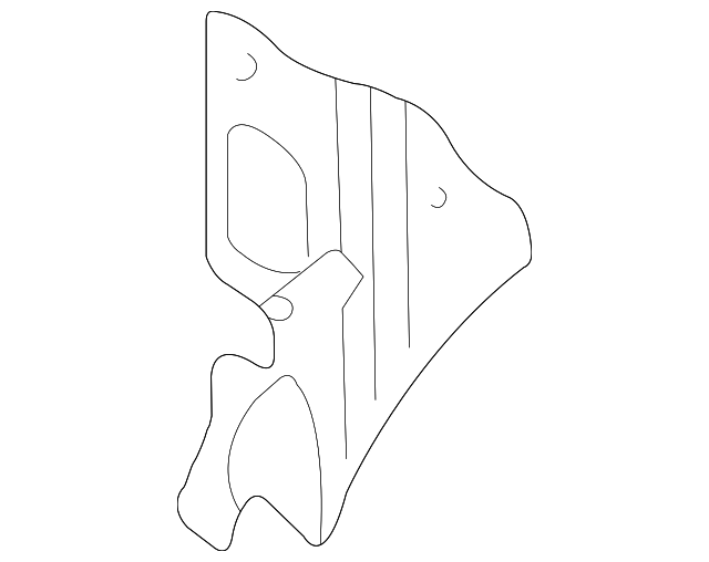 5027202AB Деталь SILENCER, RIGHT