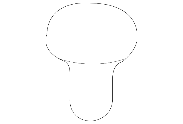 4708238 Деталь COWL GRILLE RIVET