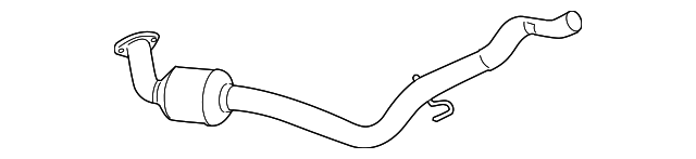 20854455 Деталь CONVERTER & PIPE, RIGHT