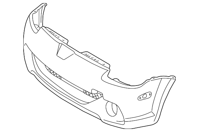 52119-17924 BUMPER COVER